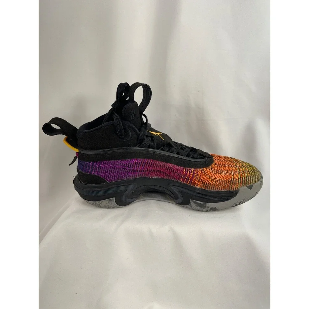 Air Jordan Nike Men's Size 5 Year of the Tiger 36 Black Orange Pink CZ2650-002